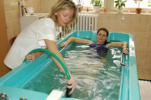 Радонові ванни і вода в санаторії 
